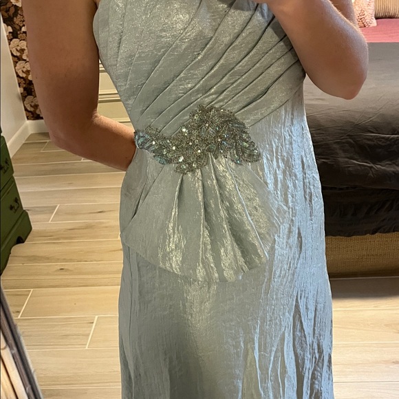 Jessica Howard Light Blue evening Dress - Picture 5 of 8